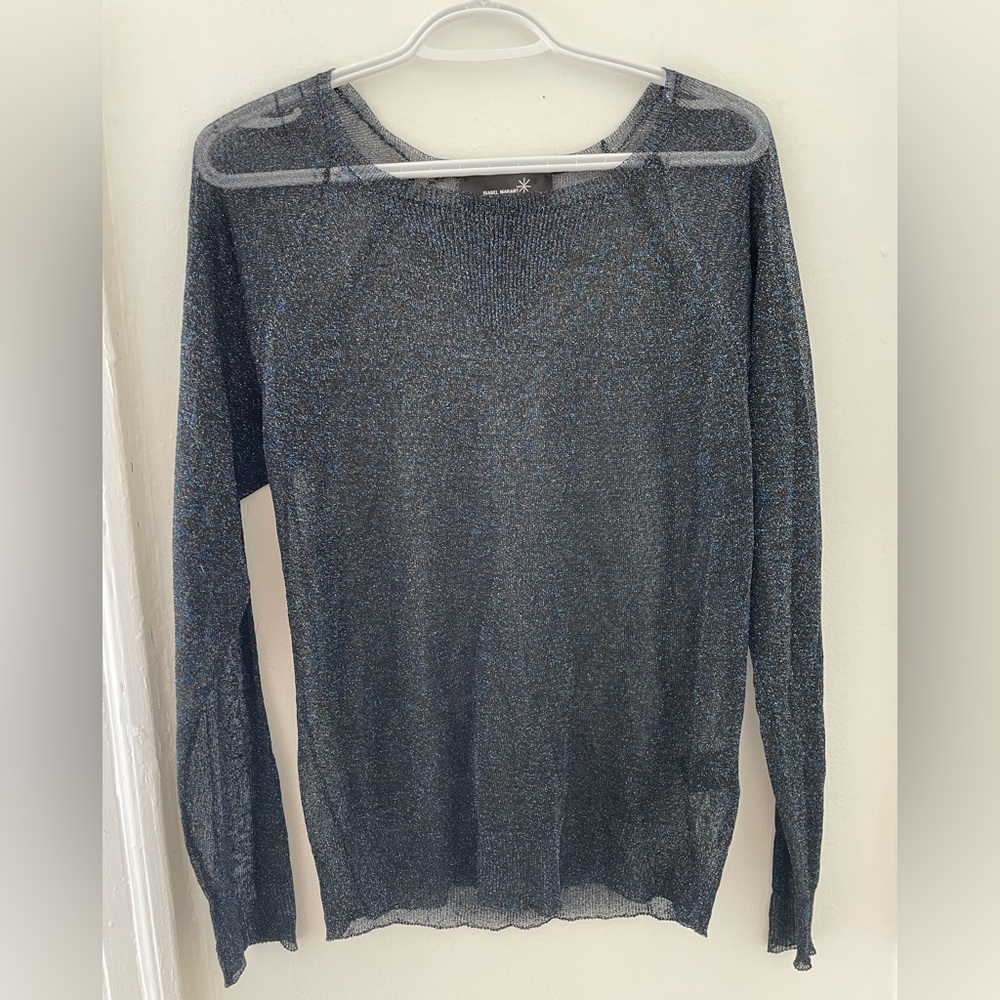 Isabel Marant Sheer Sparkle Knit